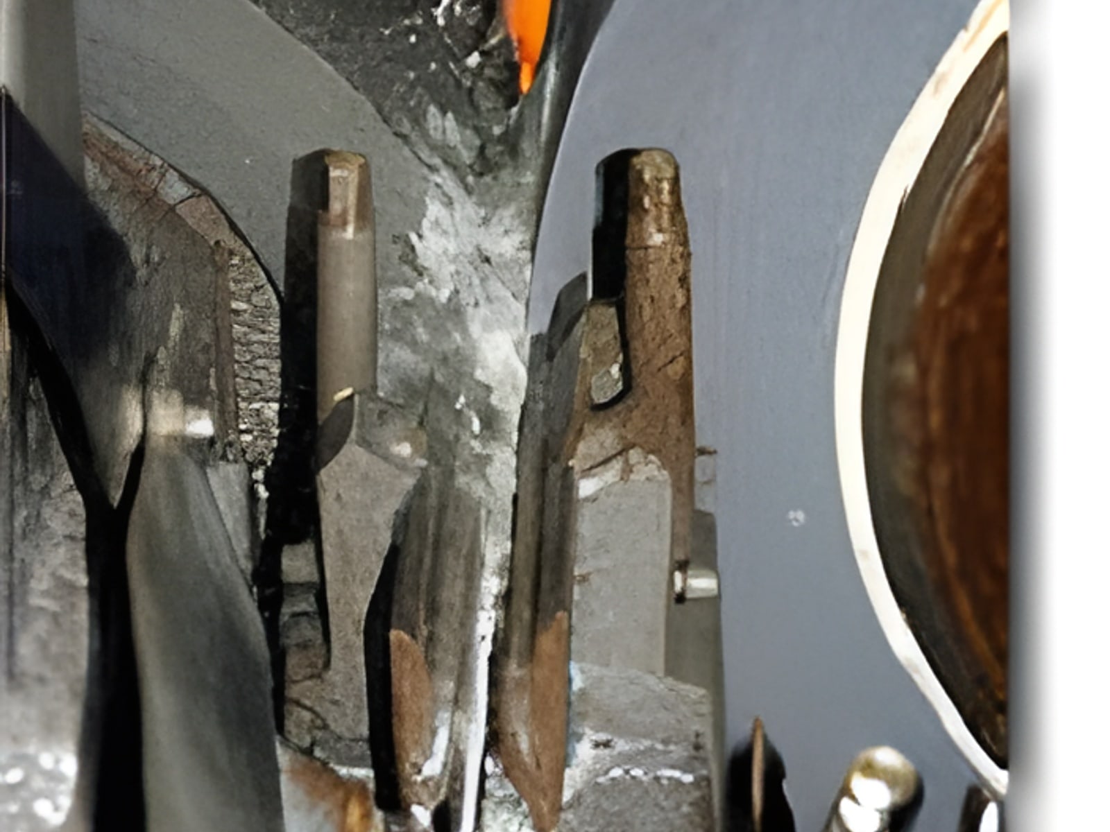 Precision cylindrical grinding operation