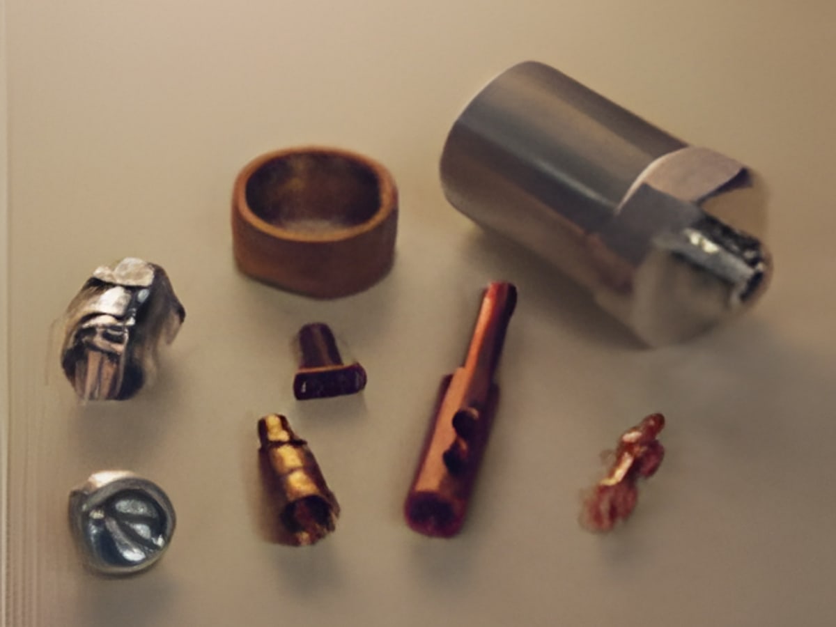 Small-diameter instrumentation pins and components